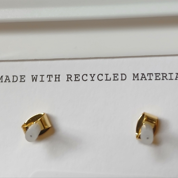 π₯NEWπ₯β€οΈMadewellβ€οΈSnake Chain Light Gold Beautiful Bow Earringsπ₯ - Picture 4 of 5